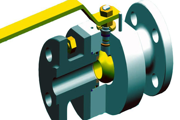 浮動球閥(fa)結構 浮動球(qiu)閥結構