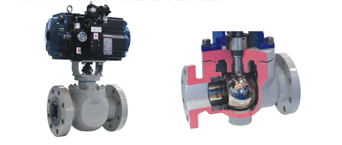 上裝式煤(mei)灰煤漿控制(zhì)閥産品結構(gou)圖