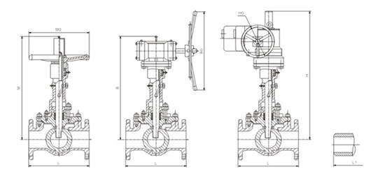 軌道球(qiú)閥結構尺(chǐ)寸圖 軌道(dào)球閥結構(gòu)尺寸圖