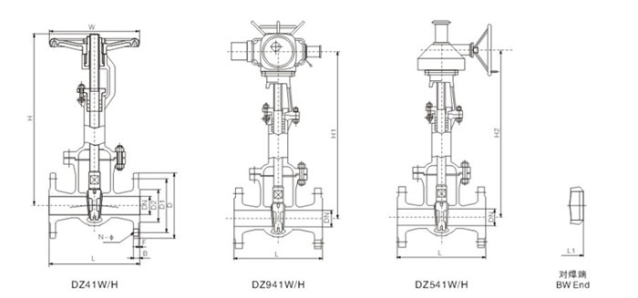 低溫(wen)閘閥結構(gou)圖