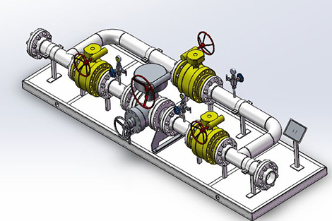 原油(yóu)管道清(qing)管撬