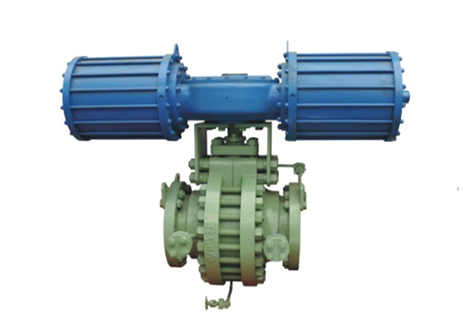 對分式(shi)球閥（鎖(suo)渣閥）