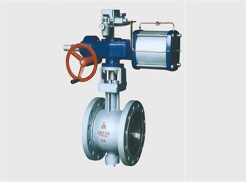 氣動V型調節(jie)閥球閥 氣動V型(xíng)調節閥球閥(fa)