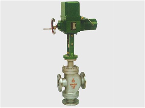 電動(dong)三通合流、分流(liu)調節閥 電(dian)動三通合流、分(fen)流調節閥