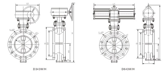 國标三(sān)偏心法(fa)蘭連接(jie)蝶閥結(jié)構圖 國(guo)标三偏(piān)心法蘭(lán)連接蝶(dié)閥結構(gòu)圖