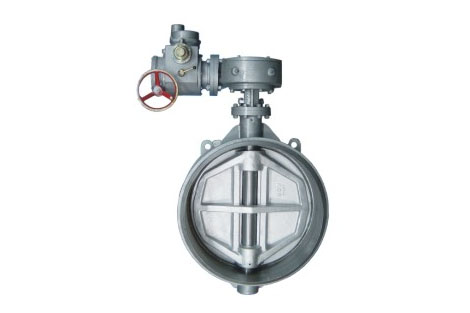 美(mei)标三偏心蝸輪蝸(wō)杆傳動對焊連接(jie)蝶閥