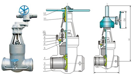 航天泵閥電站(zhan)閘閥 航天泵閥(fá)電站閘閥