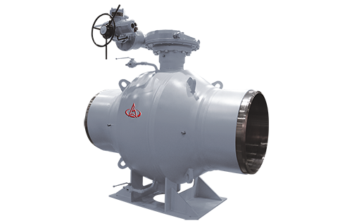 全(quan)焊接鍛鋼(gāng)固定球閥(fá)