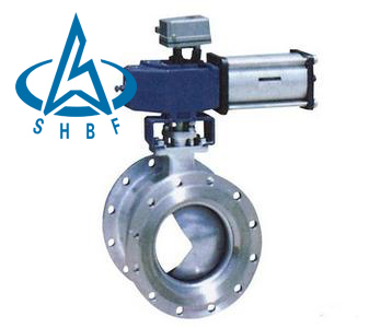 不鏽鋼氣(qì)動V型球閥 不(bú)鏽鋼氣動V型(xíng)球閥