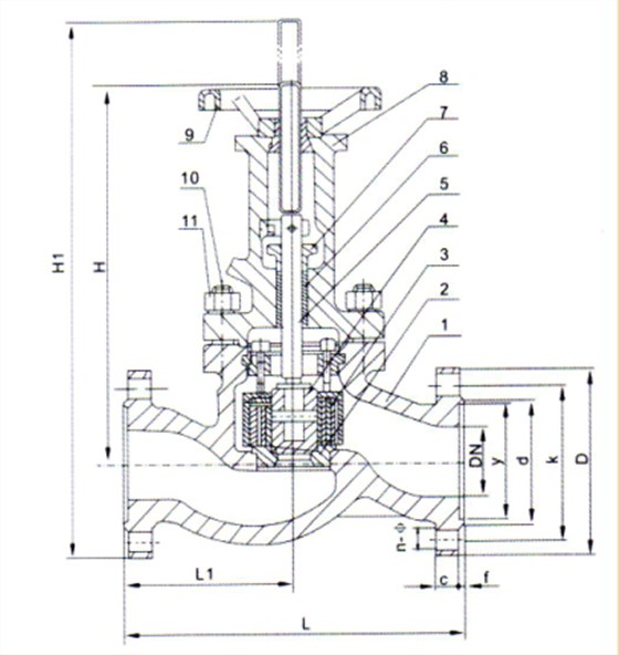 蒸汽疏(shū)水閥結(jié)構圖 蒸(zheng)汽疏水(shui)閥結構(gou)圖