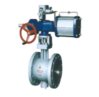 氣(qi)動V型調節(jiē)球閥 氣動(dòng)V型調節球(qiu)閥