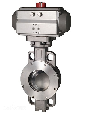 氣動(dòng)法蘭硬密封(feng)蝶閥