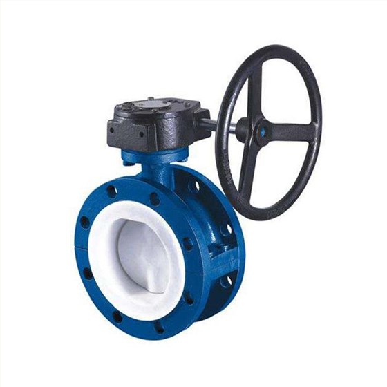 襯氟(fú)蝶閥圖